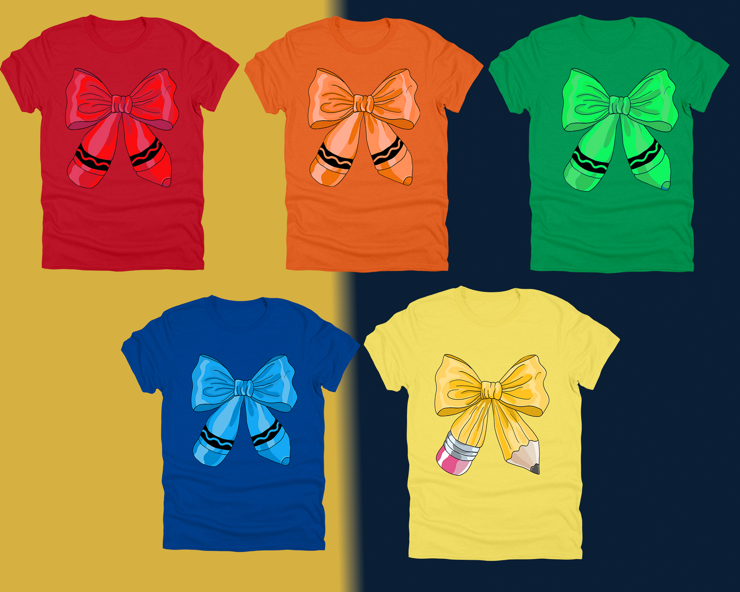 Color Bow Tee