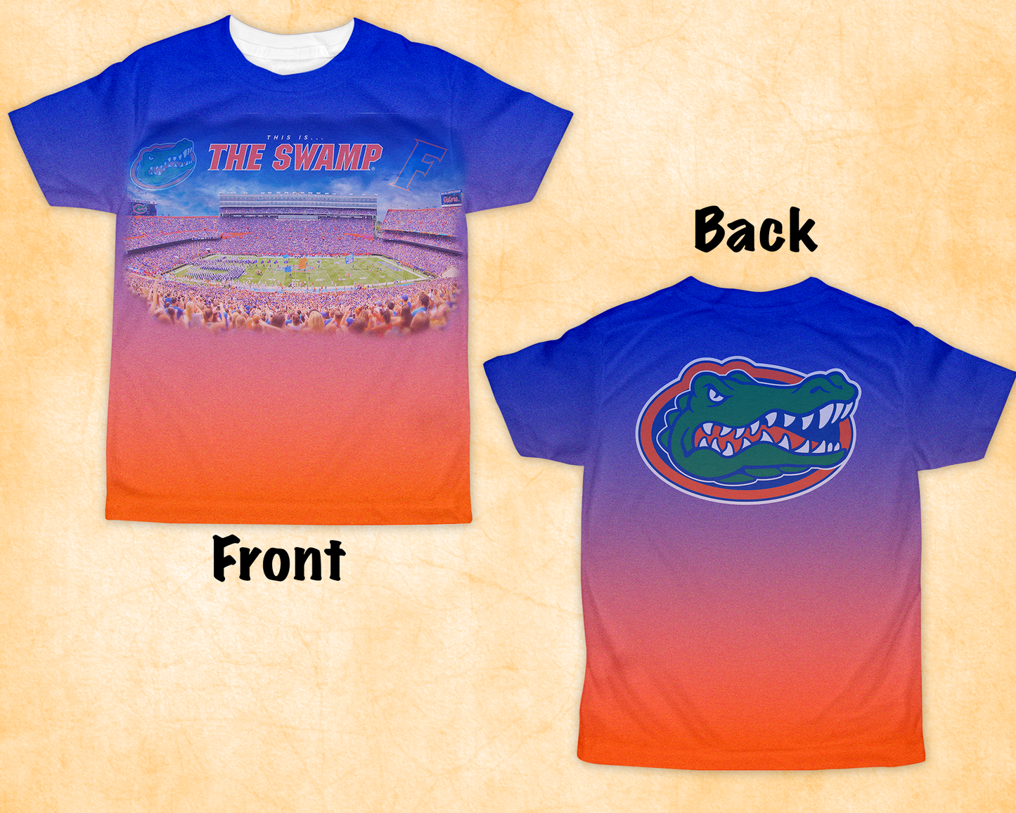 3D Shirt (Front & Back)