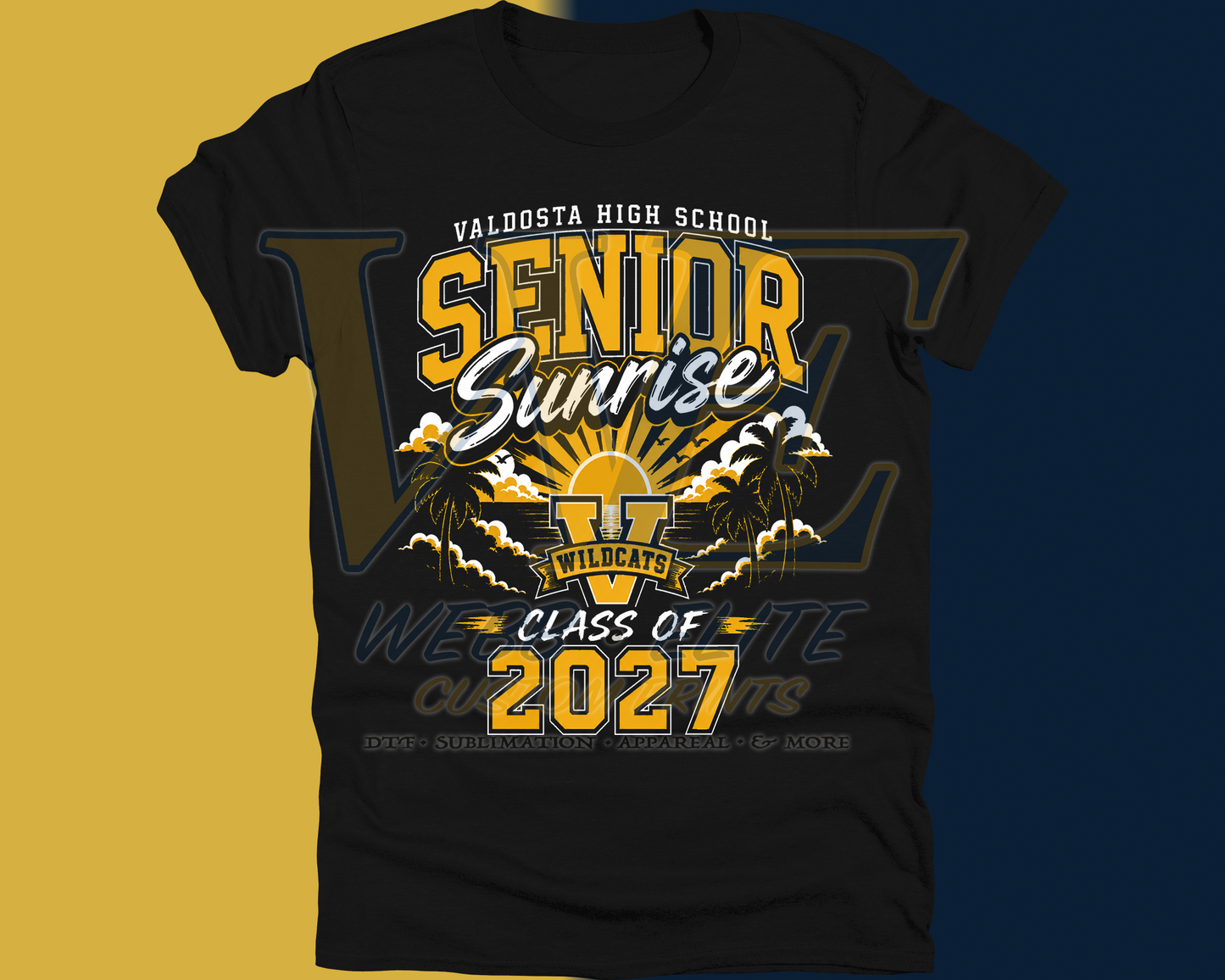 Senior Sunrise Shirt Class of 2027 Valdosta High