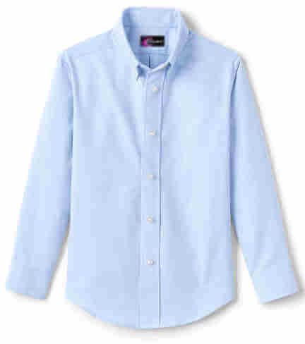 Boys Long Sleeve Oxford Shirt