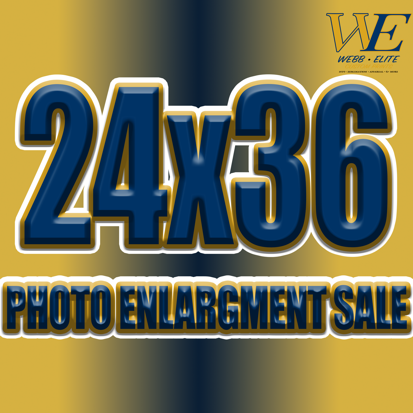24x36 Photo Enlargment Sale