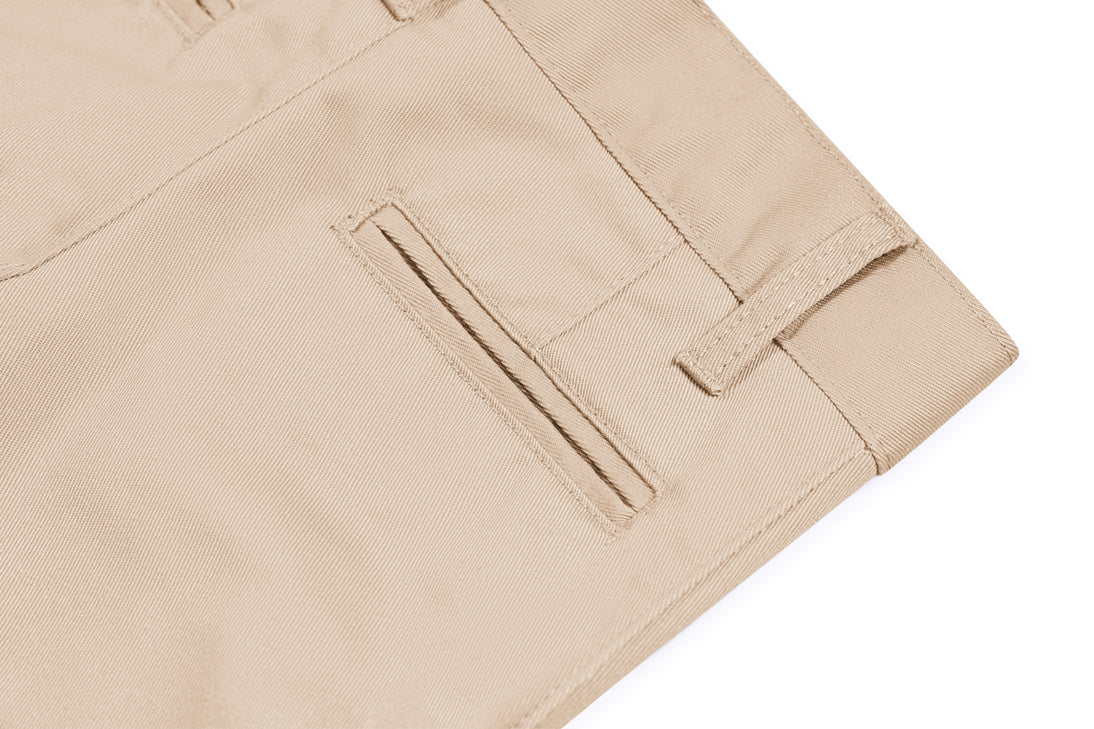 Girls Flat Front Pants