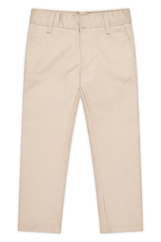 Girls Flat Front Pants