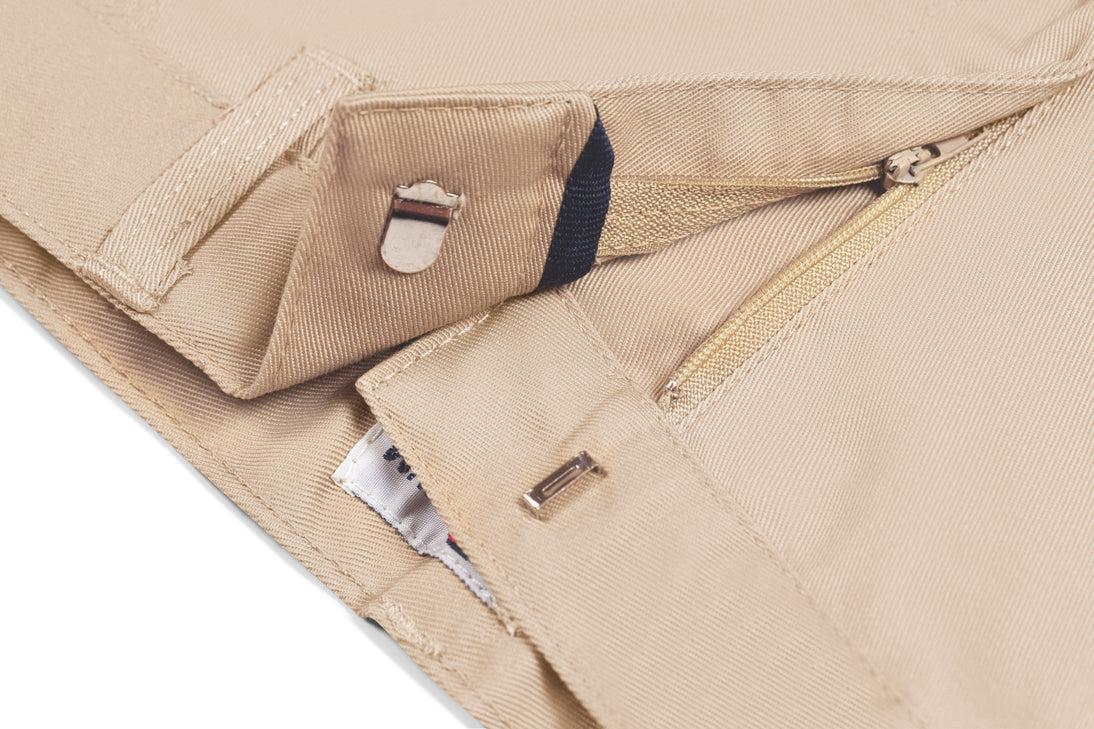 Men's Flat Front Pants 30" Inseam