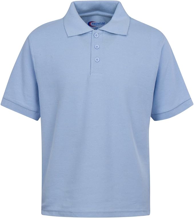 Boys/Unisex Short Sleeve Pique Polo Shirt