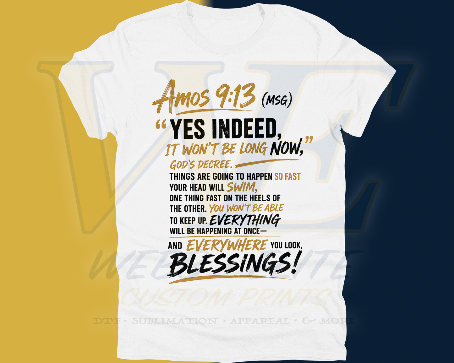 Amos 9:13 MSG