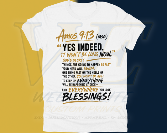Amos 9:13 MSG