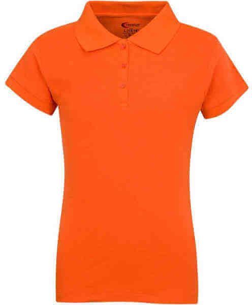 Juniors Short Sleeve Pique Polo Shirt - BIG SIZE