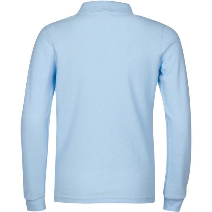 Boys/ Unisex Long Sleeve Pique Polo Shirt