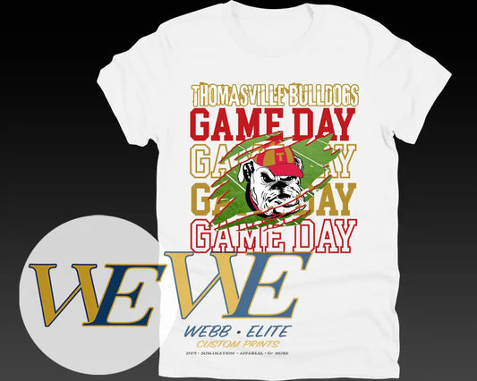 Thomasville Bulldogs Game Day Tee